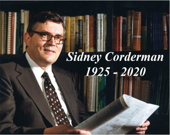 Sidney Corderman 1925-2020